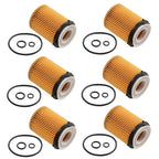 6x Oil Filters HU7116z for Mercedes-Benz A-Class C-Class E-Class CLA GLA GLB GLC GLE (2013–2023)
