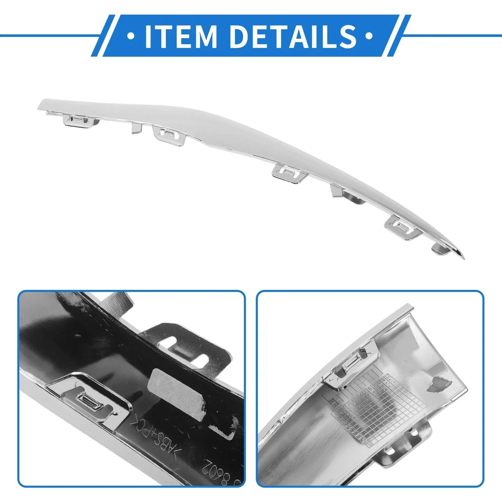 Front Left Bumper Grille Trim for Mercedes-Benz W205 (2019-2021)