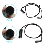 2X Brake Pad Wear Sensor for BMW 528i 540i 530i 525i M5 (2000–2006) 34351163065