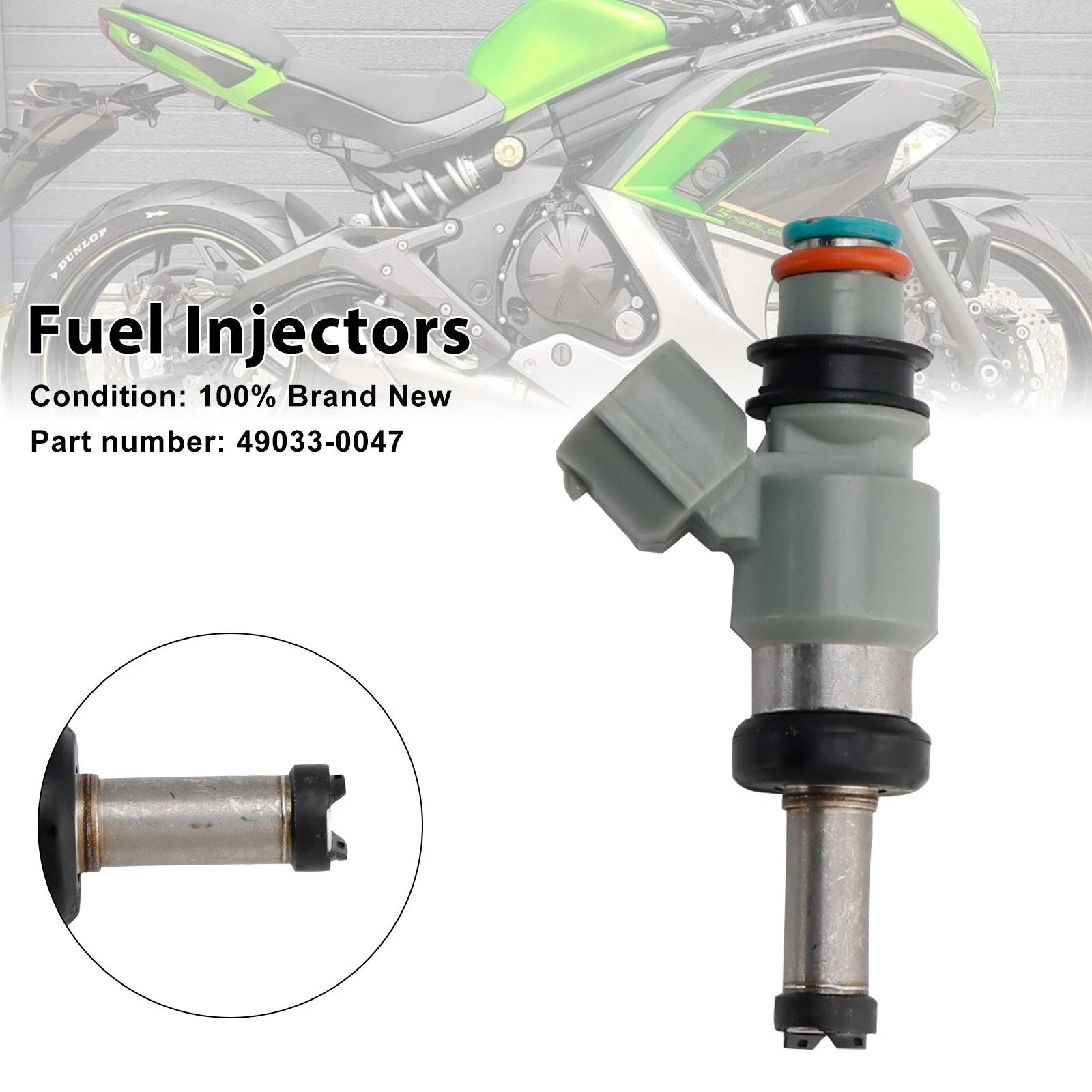 Fuel Injectors for Kawasaki Ninja 400 (2018–2024), Eliminator Z500, NINJA 500