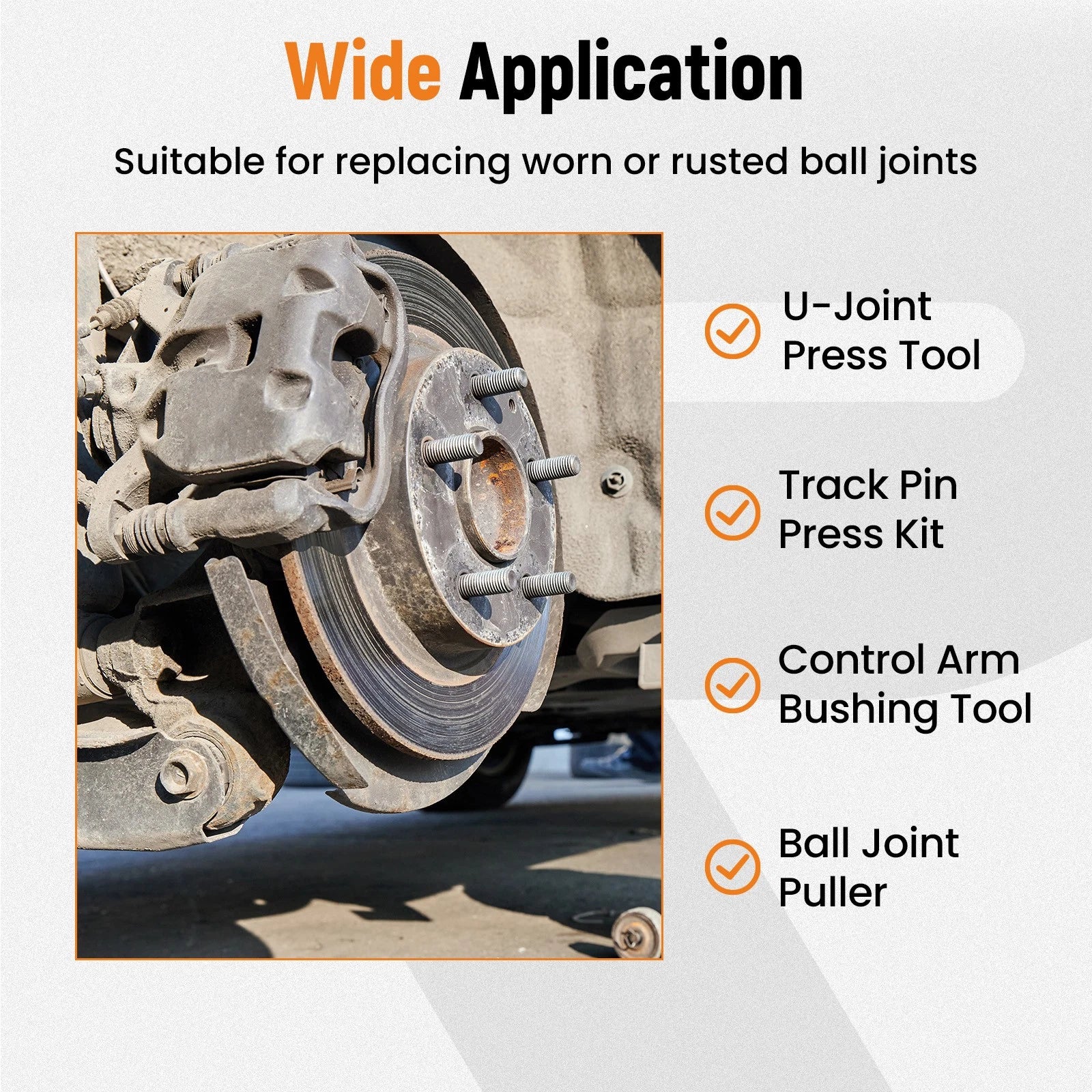Ball Joint Press Kit for 4x4 SUV Tractor (Heavy Duty)