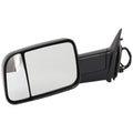 Tow Mirror for Ram 1500 (2013–2018) Left Side Manual Fold Blind Spot