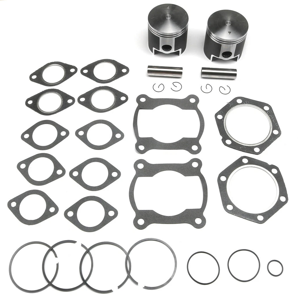 Top End Gasket Kit with Pistons for Polaris Indy Trail 488 (1986–1999)