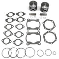Top End Gasket Kit with Pistons for Polaris Indy Trail 488 (1986–1999)