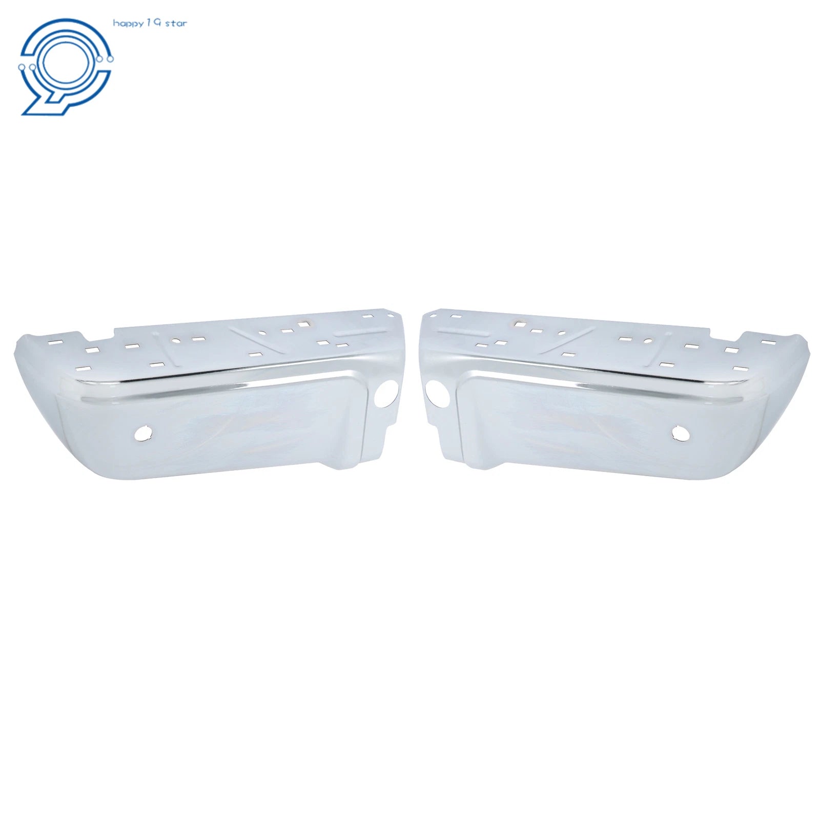 Chrome Rear Bumper Ends for Ford F-250 F-350 (2008–2016)