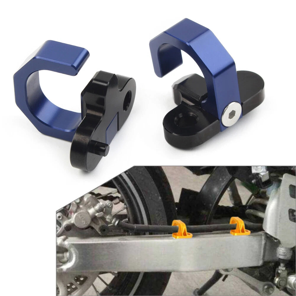 Rear Brake Line Hose Snap Clamp for Suzuki DR650SE RM250 DRZ400S DL650 (1996–2023)