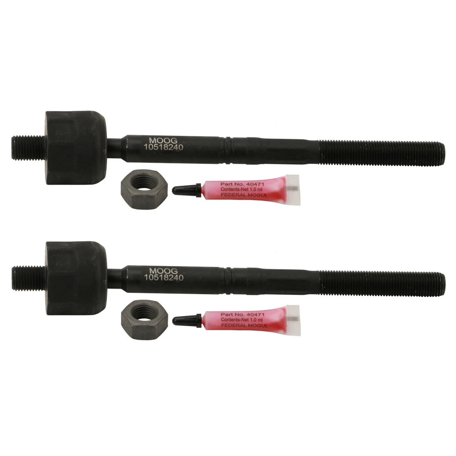 Set of 2 Front Inner Steering Tie Rod Ends for Chevrolet Corvette (2014–2019)