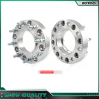 2X 8X180 Hubcentric Wheel Spacers M14x1.5 for Silverado 2500 HD (2011–2025)