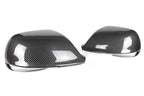 Carbon Style Side Mirror Cap Covers for Audi Q5 Q7 8R (2009–2017)