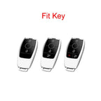 TPU Remote Key Cover Case for Mercedes-Benz E-Class (2017-2025)