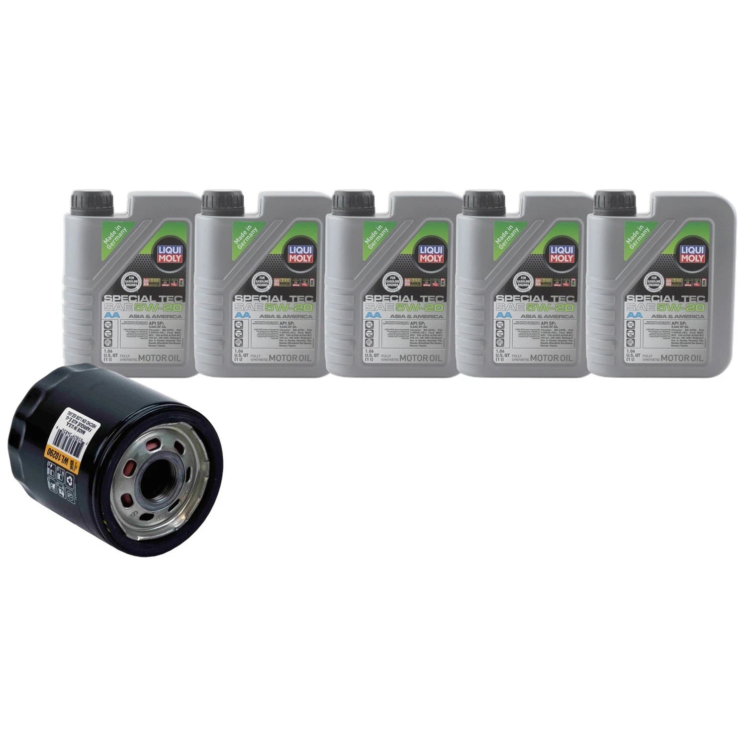 5L Liqui Moly Special Tec AA 5W-20 Engine Oil Change Kit for Acadia Canyon (2017–2023)