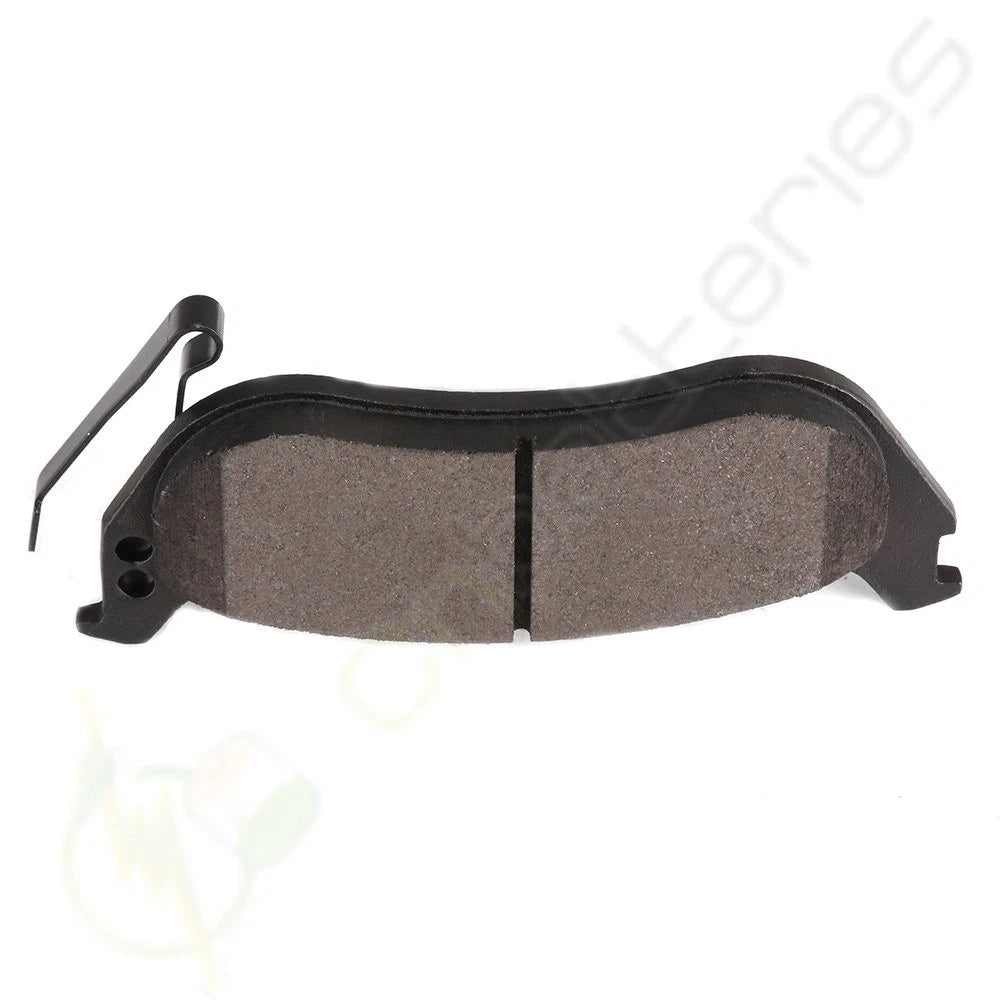 Set of 4 Metallic Brake Pads Rear for Jeep Liberty Wrangler (2003–2007)