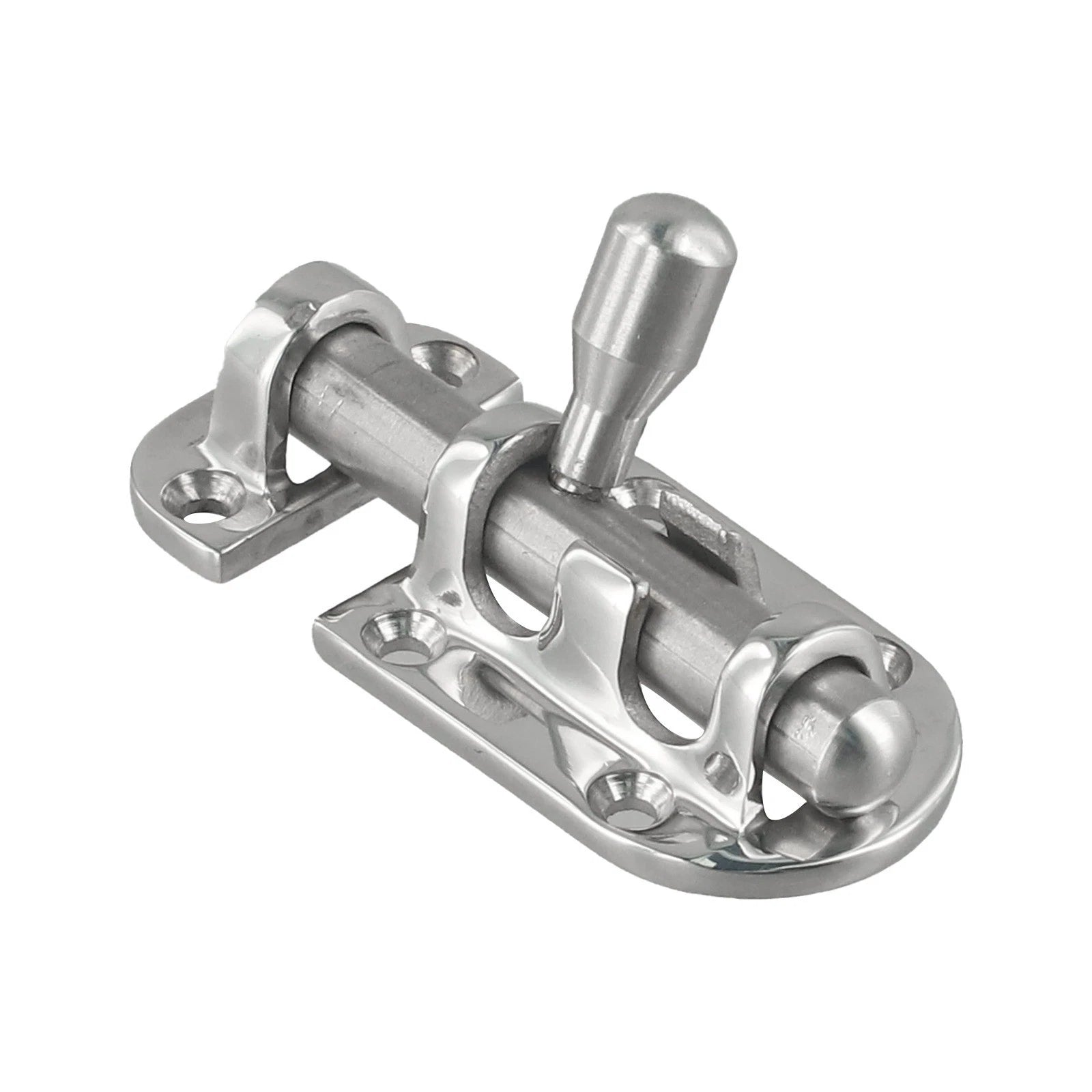 Door Glass Lock Latch Slide Bolt Clasp for Marine Boat (60mm)
