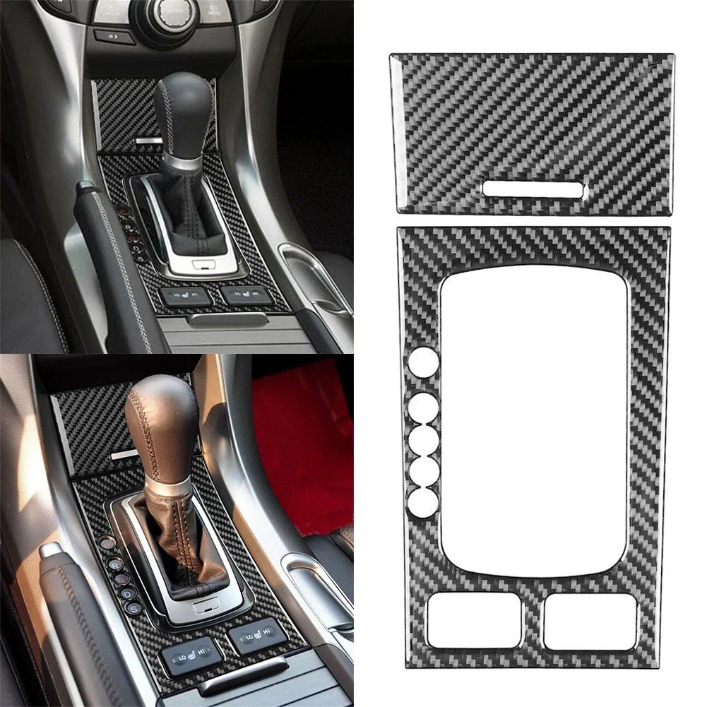 Center Storage Cover Trim Carbon Fiber for Acura TL (2009���2014)