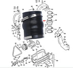 Exhaust Hose Bellow for OMC & Volvo (3852741)