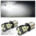 2X 1157 5050/5055 18SMD Bright White LED Bulbs for Brake/Turn Signal Tail Light