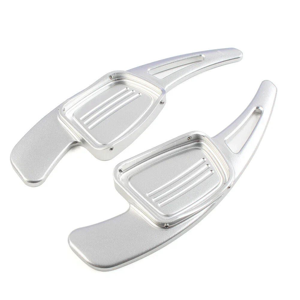 Silver Steering Wheel Shift Paddle Shifter for Audi A3 A4 A5 S3 S4 Q2 Q5 Q7 TTS