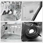 Headlight/Lamp Replacement for Ford Super Duty (2011–2016) Chrome Housing