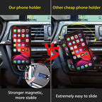 Universal Magnetic Multifunction Phone Car Holder Stand for iPhone Samsung (2019-2024)