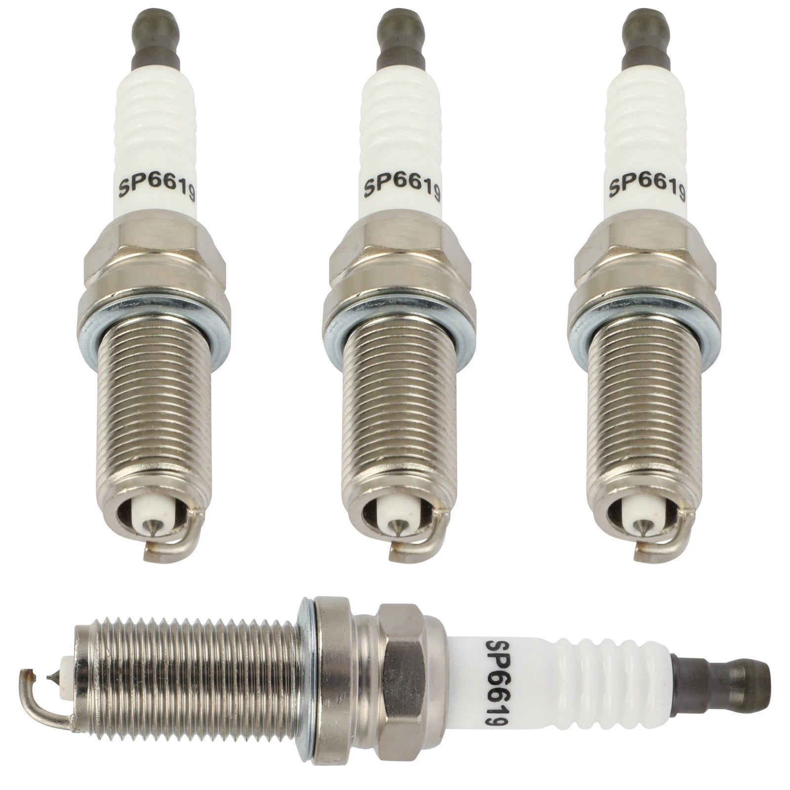 Set of 4 Iridium Spark Plugs for Toyota Tacoma, Suzuki Kizashi, Honda Insight, Acura