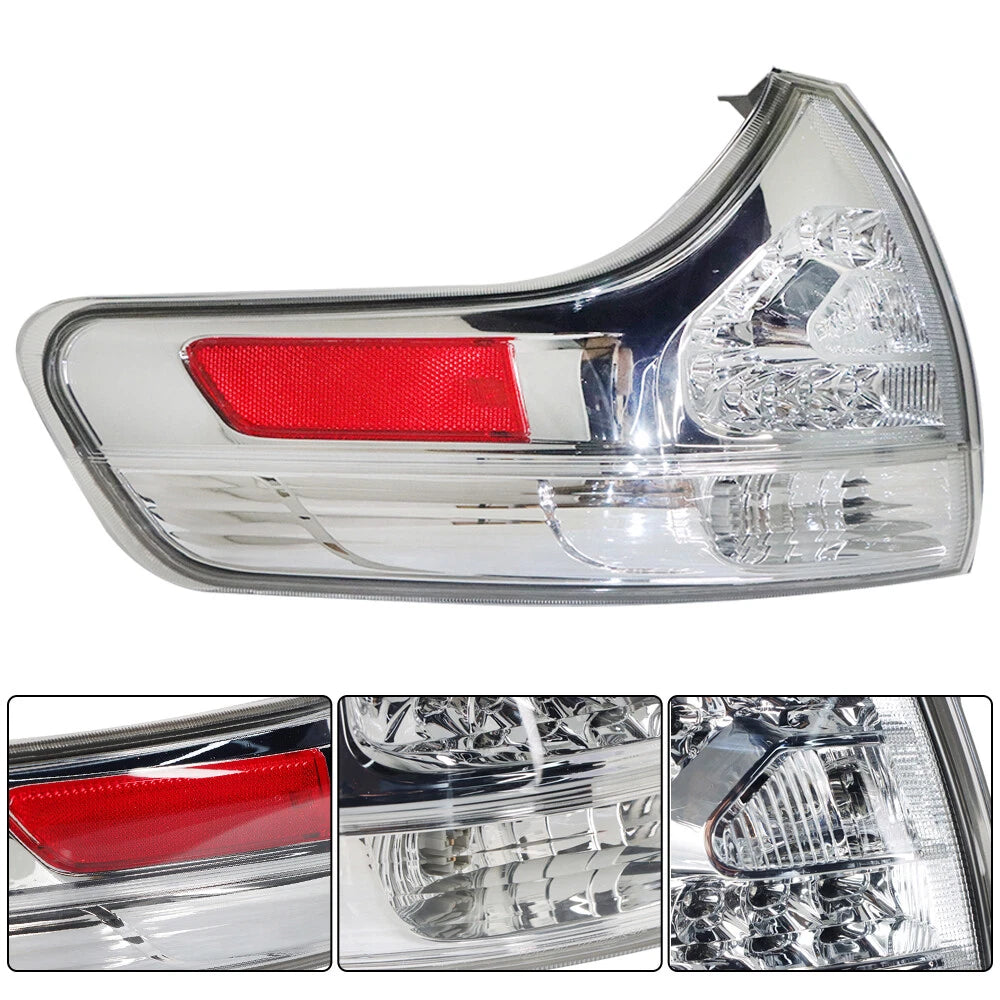 Taillights for Toyota Sienna (2011–2015) Ashen Outer Brake Light