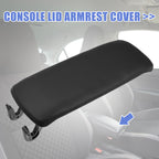Center Console Cover for Audi A6 C5 (2000–2005) Armrest Pad Black