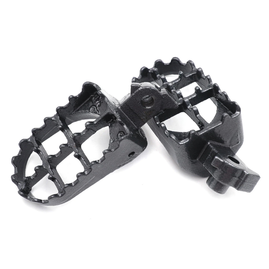 Black Foot Pegs for Honda CRF100F 50F 80F 150R XR100R 50R 70R 80R, Kawasaki KLR65