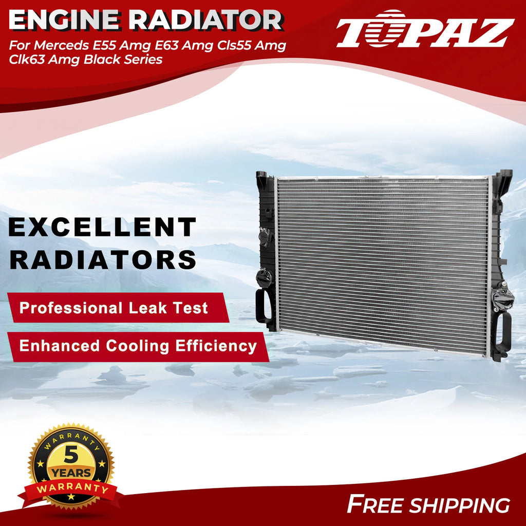 Radiator for Mercedes E55 AMG E63 AMG CLS55 AMG CLK63 AMG (2003–2009)