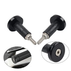 Handlebar Grips with End Caps for Motorcycle (7/8'' 1'')
