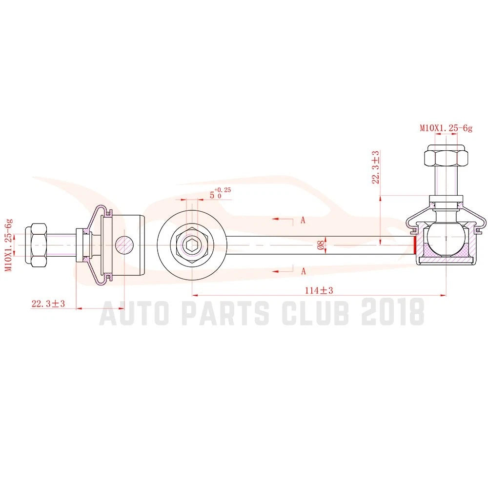 Set of 14 Control Arms, Tie Rods, Sway Bars, Ball Joints for Acura TSX (2004–2014)