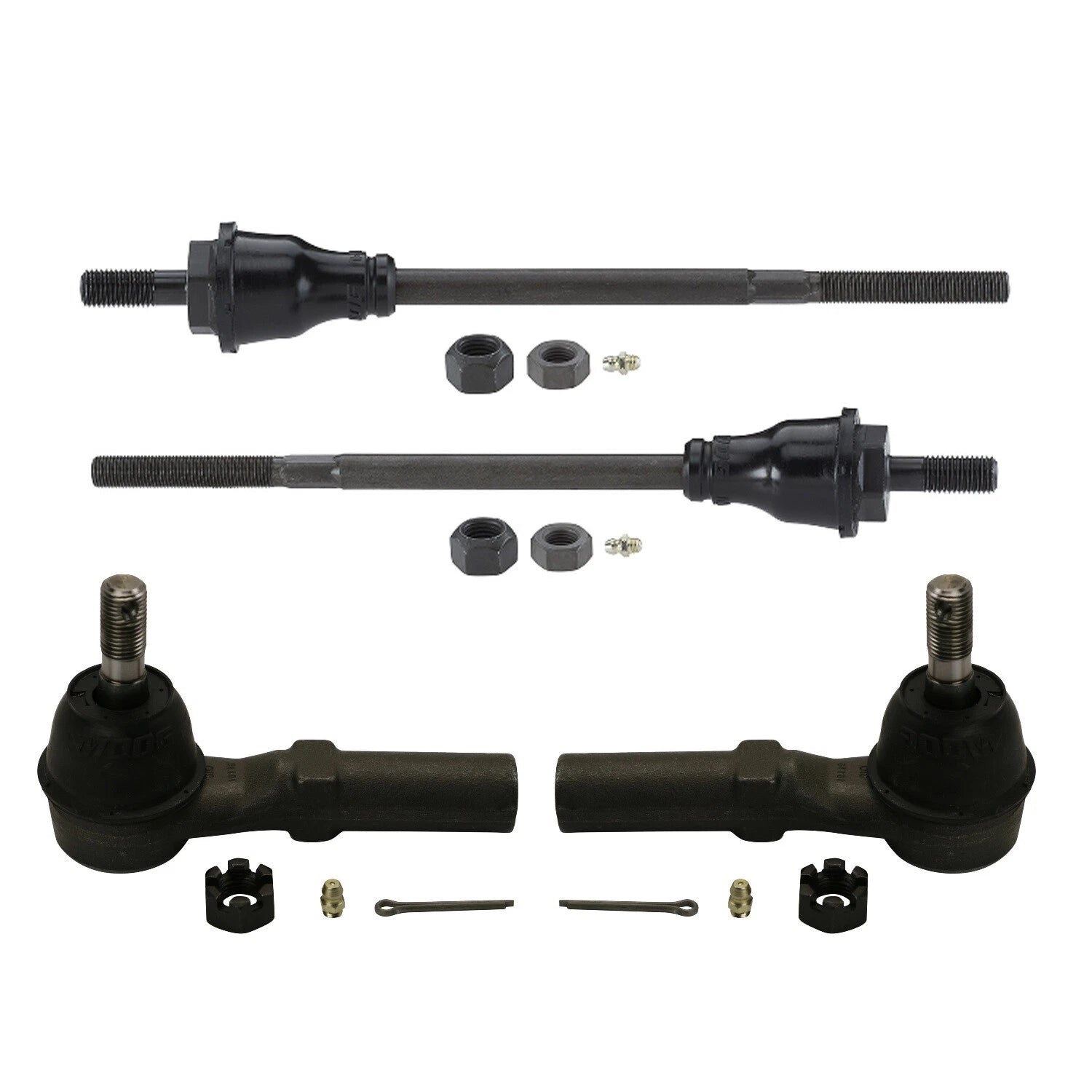 Moog Inner & Outer Steering Tie Rod End Kit for Express Savana 2500 3500 (2003–2023)