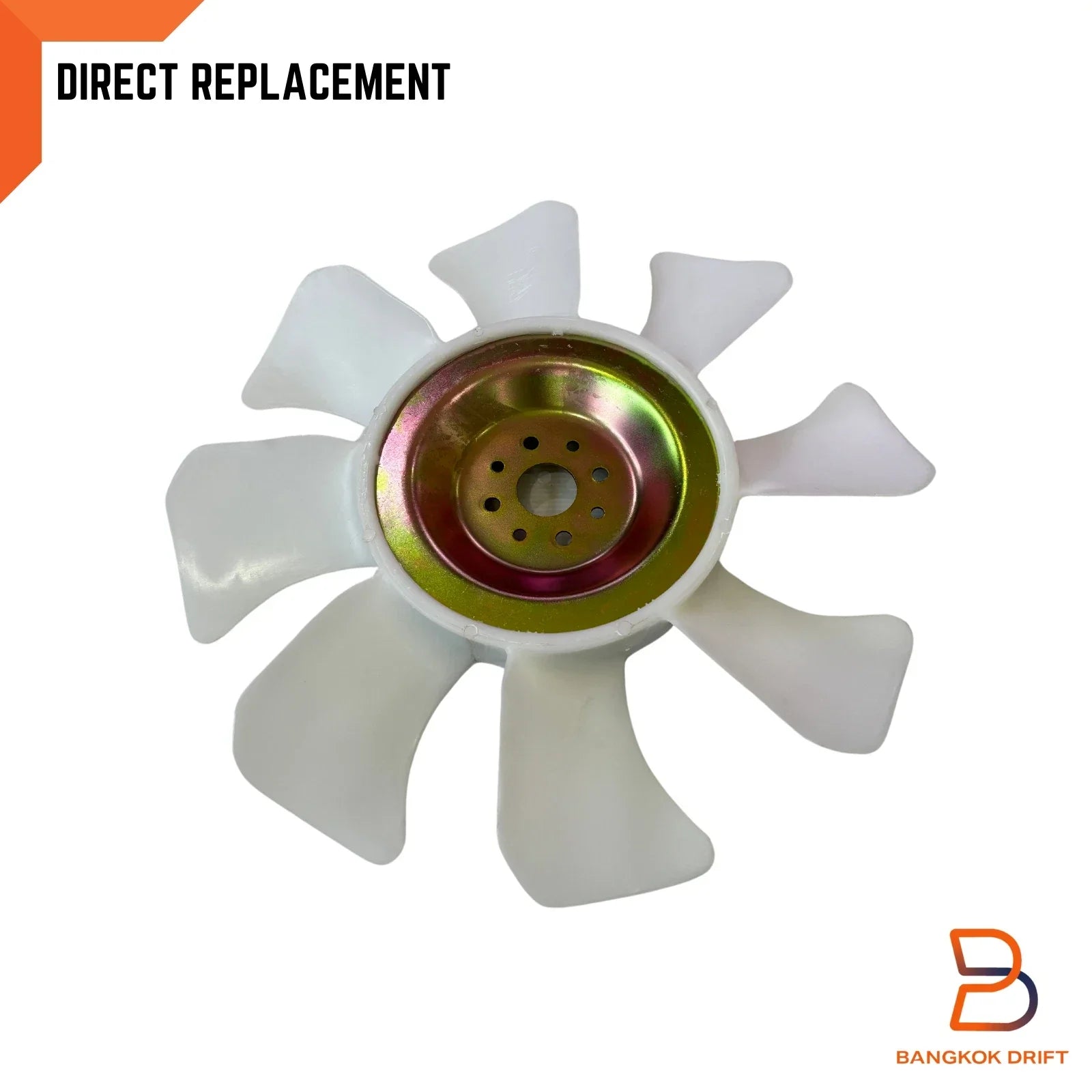 7-Blade Engine Cooling Fan for Isuzu NPR66 ELF (1985-1993)