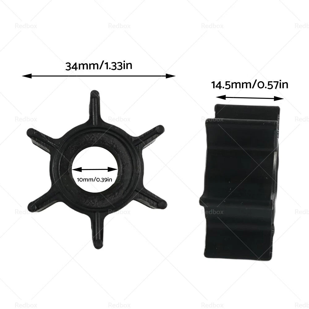 Water Pump Impeller for Mercury Mariner 2-6hp Outboard (47-16154-3)
