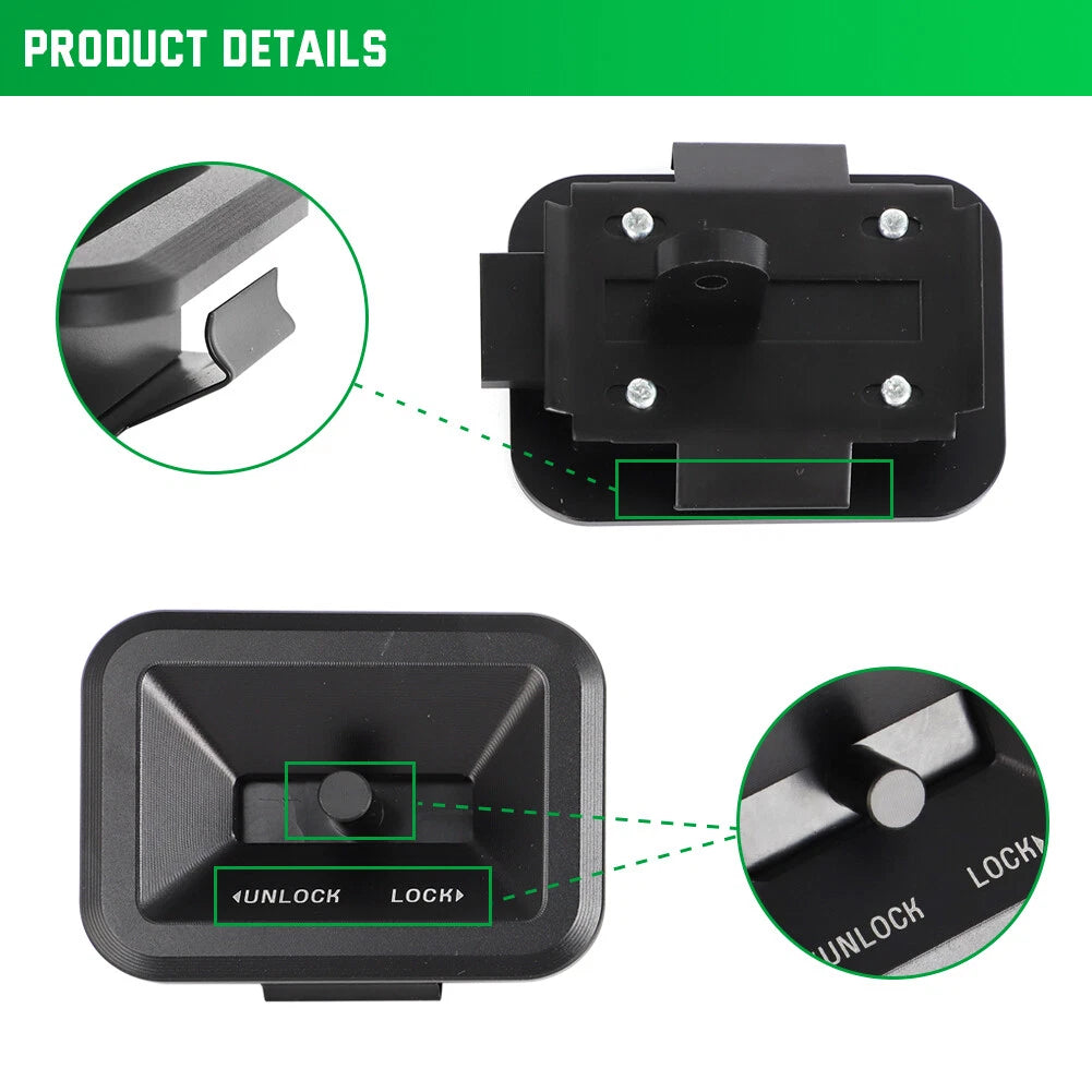 Door Latch Lock Slide Controls for Ford Truck Bronco (1980–1981) E0TZ-1022168-PR
