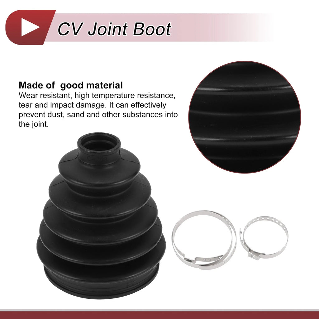 Outer CV Joint Boot Kit with Clamps for Toyota Camry (2007–2009) No.443828052