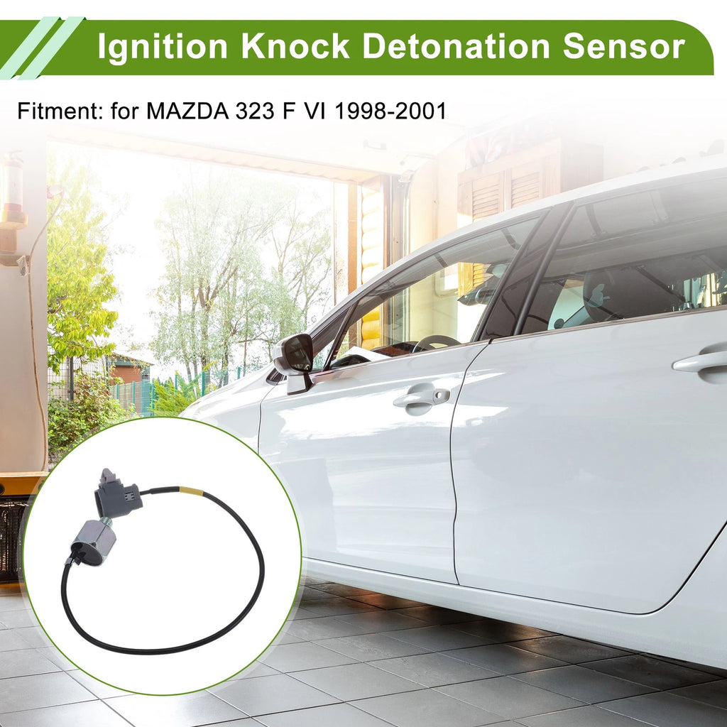 1 Pc Ignition Knock Detonation Sensor No.ZL0218921A for Mazda 323 F VI (1998–2001)