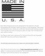 Seat Cover for Sea-Doo GS GSX RFI (1996–2000) All Purple & Black