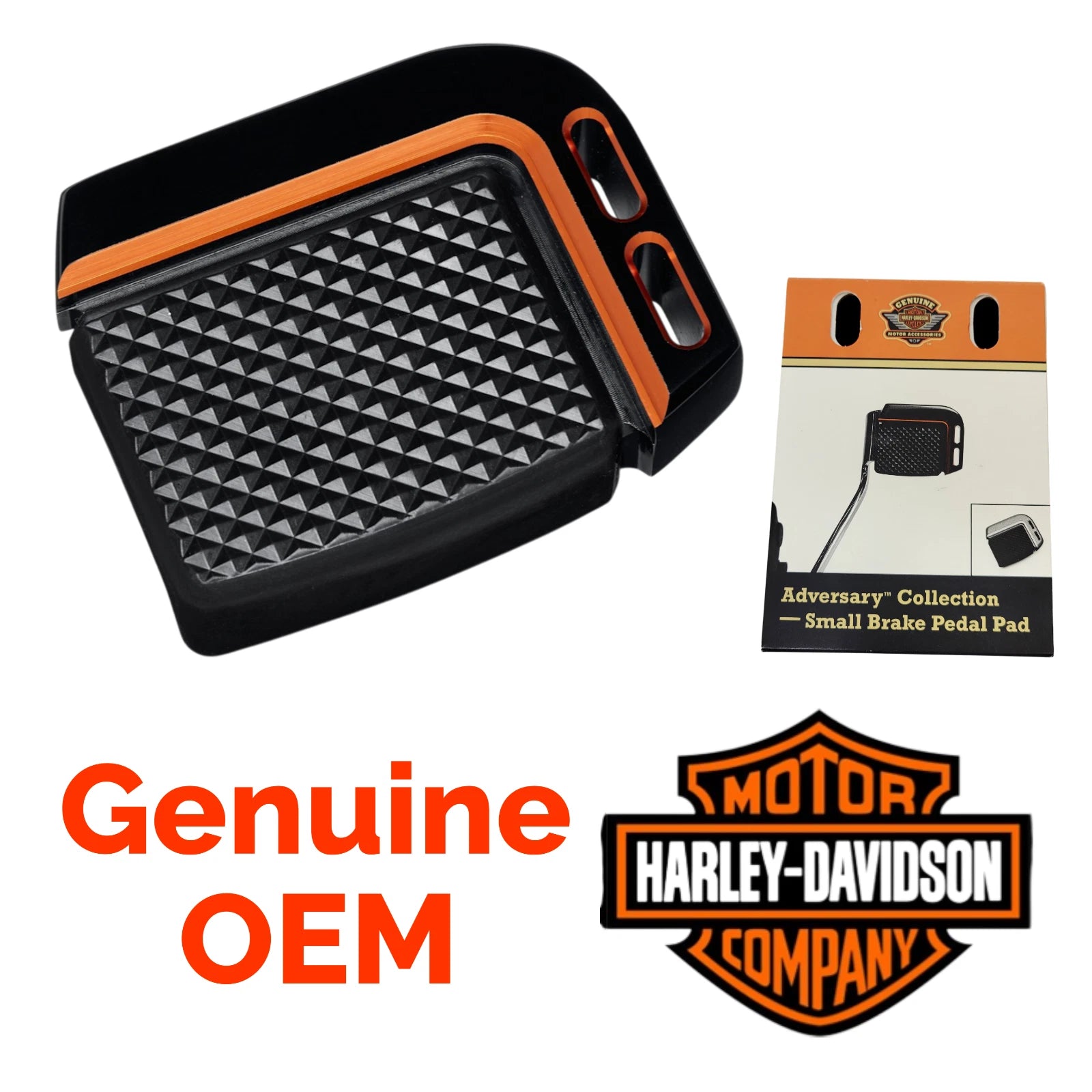 Brake Pedal Pad for Harley-Davidson Breakout (2018–Present) - Orange 50600510