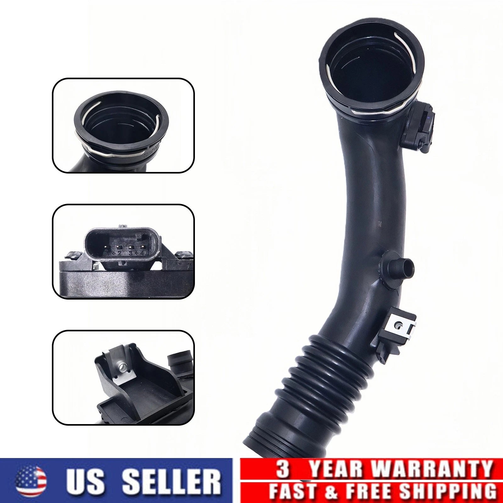 Engine Air Intake Hose for BMW X5 X6 xDrive35i (2012–2014) 13717609811