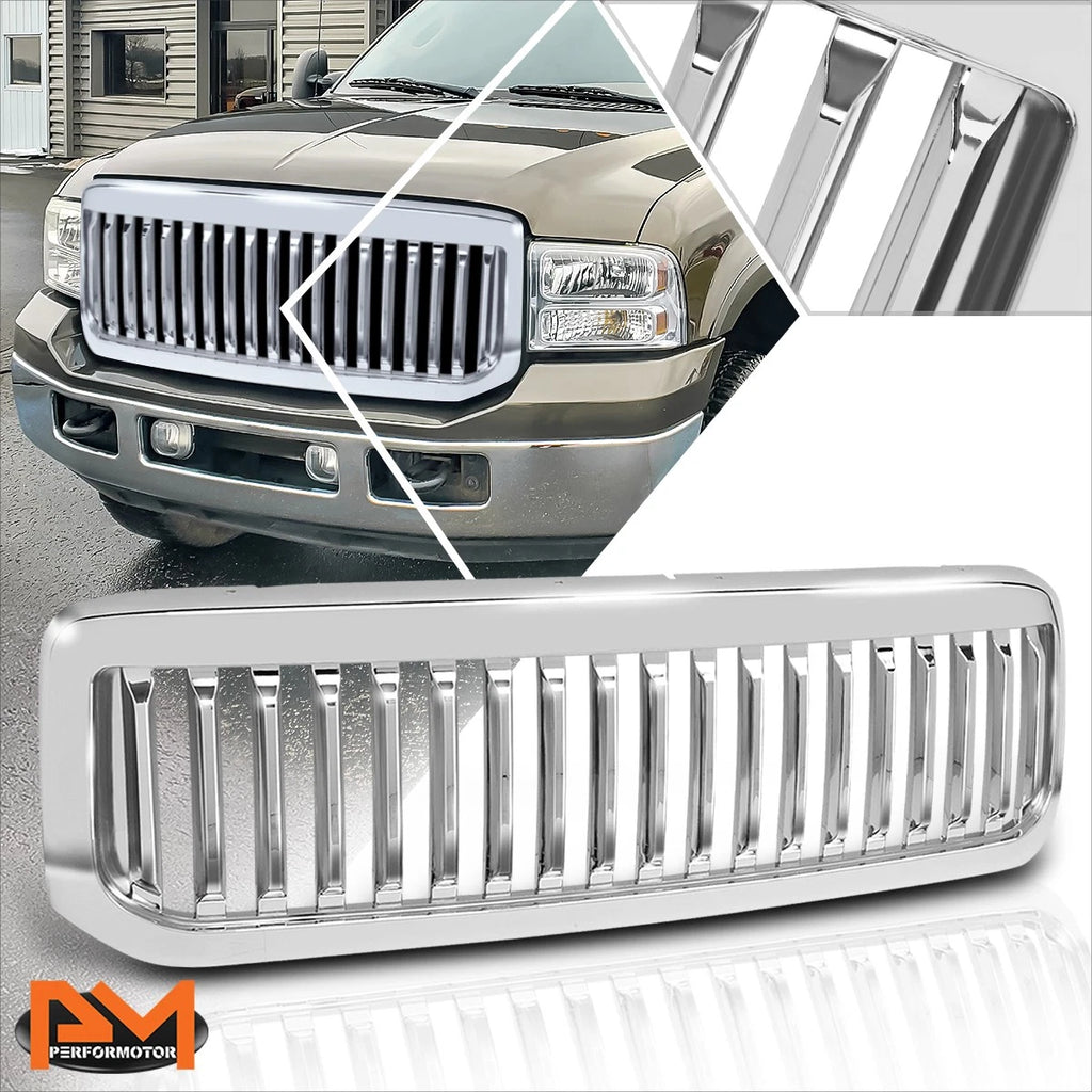 Chrome Front Bumper Grille Frame for Ford F250-F550 SD (1999–2004)