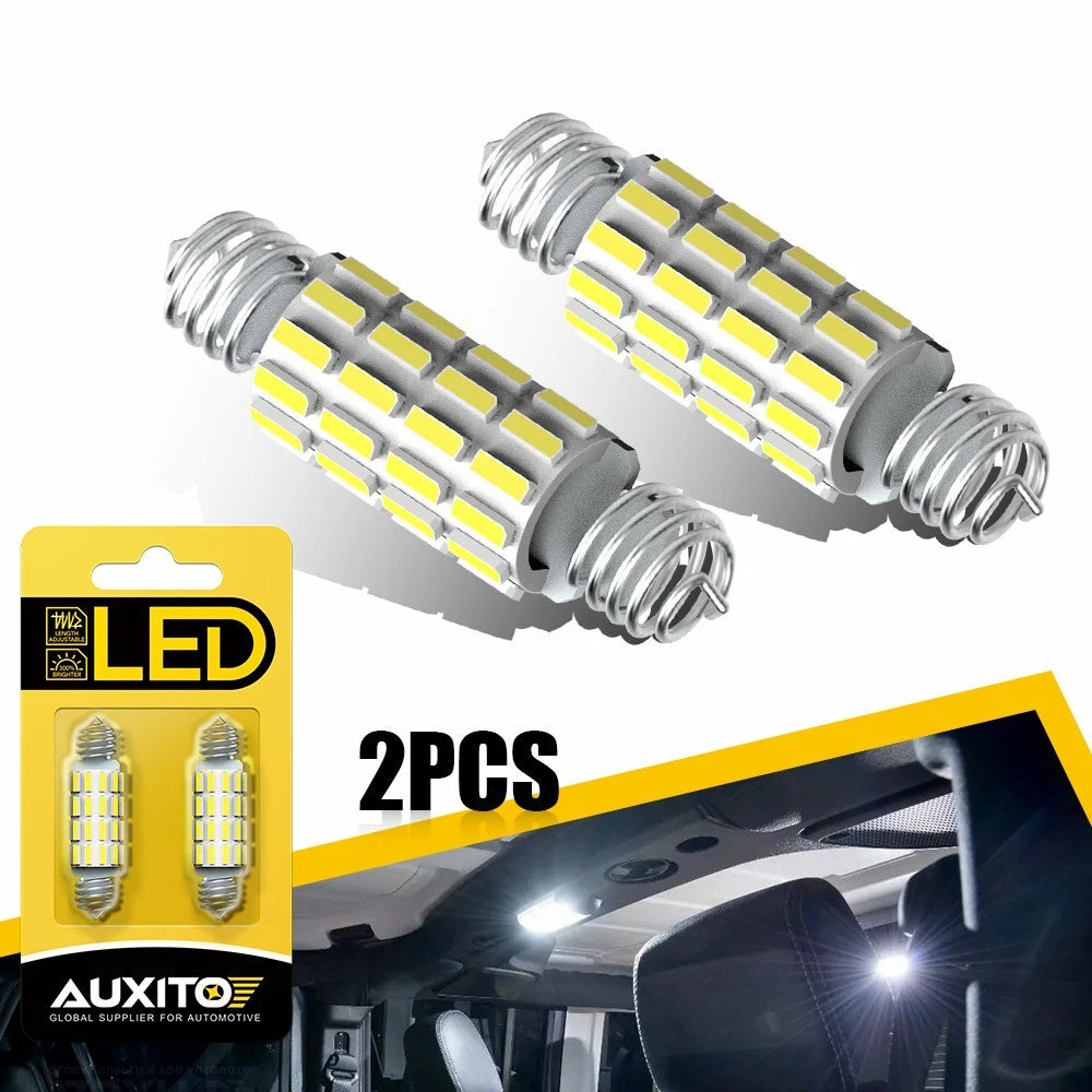2X 42MM LED Interior Map Light Bulb for Chrysler Chevrolet 211-2 212-2 578