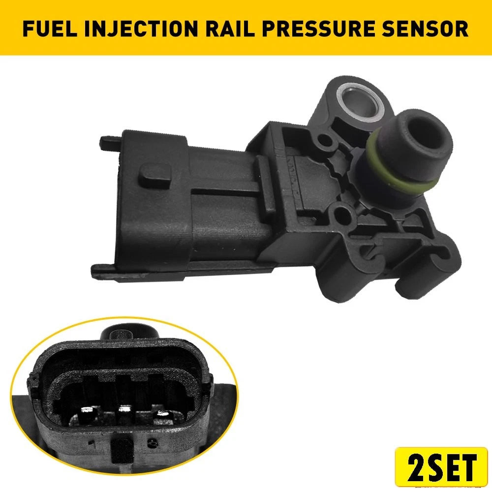 Set of 2 Manifold Pressure Sensor MAP for Cadillac Buick Chevrolet (2010–2015)