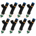 Set of 8 Fuel Injectors for Ford F-250/F-350 Super Duty (2007–2010)