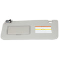 Left Driver Sun Visor for Infiniti QX56 QX80 (2011–2016) Gray
