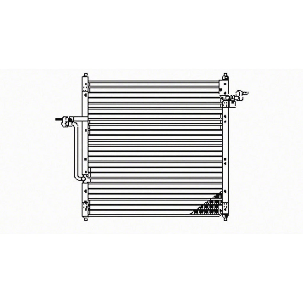 Replacement A/C Condenser Repair Part For 1998-2010 Mazda Mazda Pickup