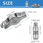 Set of 12 ELGIN Rocker Arms & Lifters for Chrysler Dodge Jeep Ram 3.6L (2011–2019)