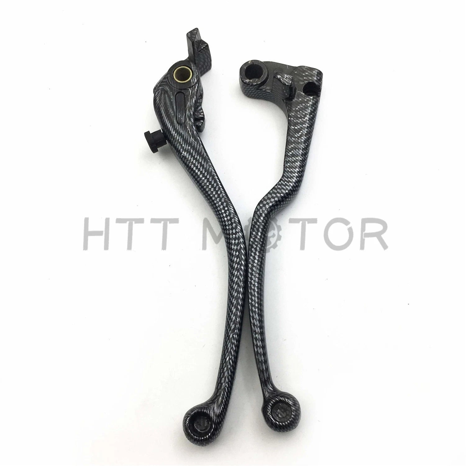 Set of 2 Brake Clutch Hand Levers Carbon Style for Yamaha YZF-R1 YZF-R6 (2004–2012)