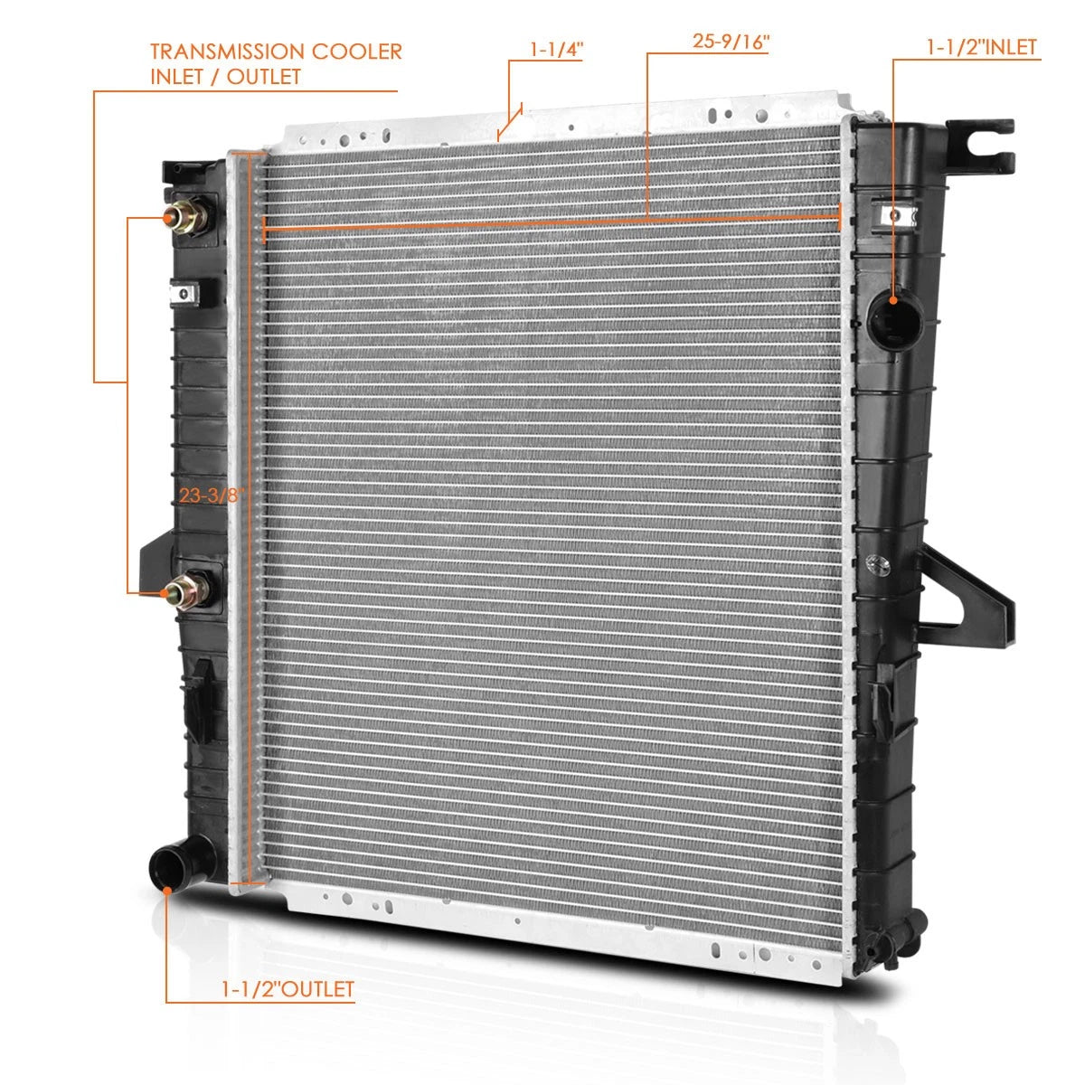 Aluminum Core Radiator for Ford Ranger/Mazda B2300 (2001–2012) DPI-2470