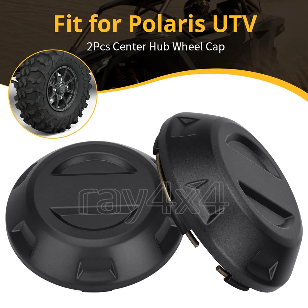 2Pcs Center Hub Wheel Caps for Polaris RZR PRO XP (2021–2025)