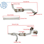 Front Y Pipe Catalytic Converter for Jeep Wrangler (2010-2011)